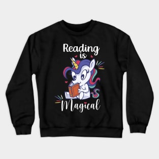 Reading Is Magical Crewneck Sweatshirt